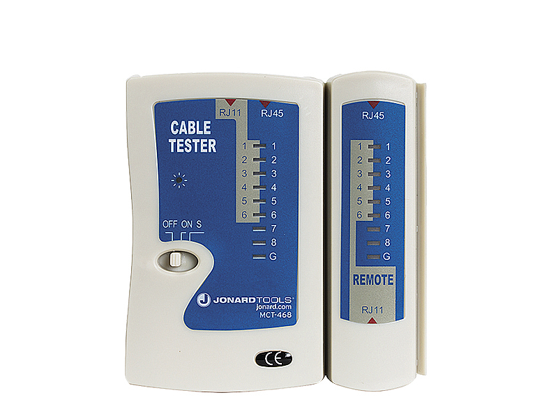 LAN tester incl. batterij (MCT-468)-A